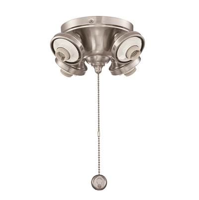 Fanimation Four Light Fitter - BN - Brushed Nickel by Fanimation