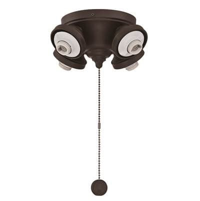 Fanimation Four Light Fitter - OB - Oil Rubbed Bronze by Fanimation