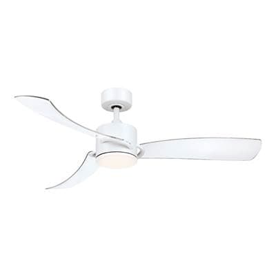 Fanimation Sculptaire - 52 Inch - MW with LED Light - Matte White