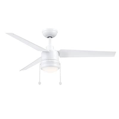 Fanimation Pc/dc - 52'' - MW with MW Blades and LED Light Kit - Matte White by Fanimation