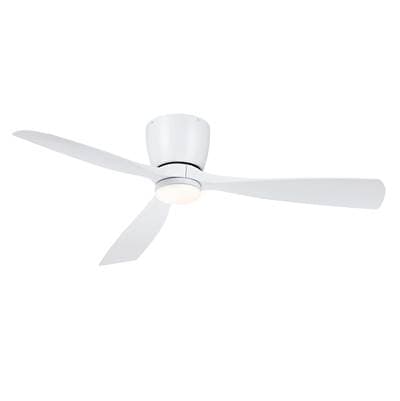 Fanimation Klinch - 52'' - MW with LED Light Kit - Matte White