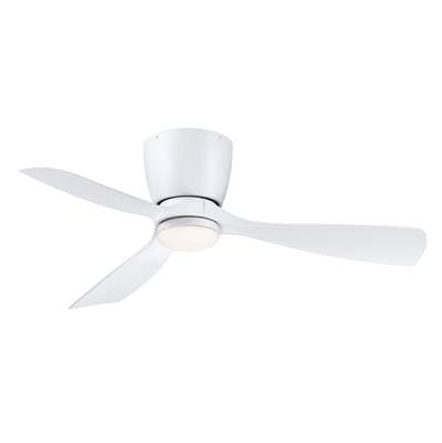 Fanimation Klinch - 44'' - MW with LED Light Kit - Matte White