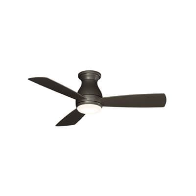 Fanimation Hugh - 44 Inch - Matte Greige with LED Light Kit