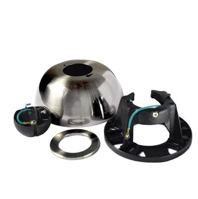 Fanimation Ceiling Fan Sloped Ceiling Kit - 1-inch - Chrome