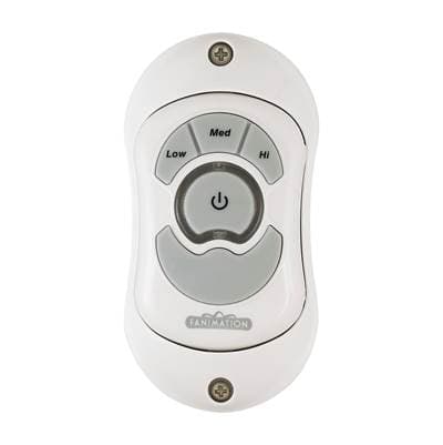Fanimation Kellan Three Speed Control - Fan Only - White by Fanimation