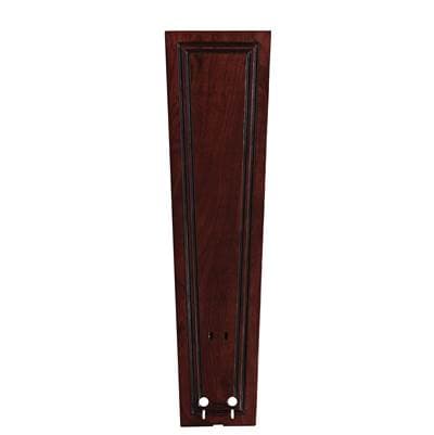 Fanimation 22'' Carved Rectangle Frame Wood Blade Set, Dark CH - - Dark Cherry by Fanimation