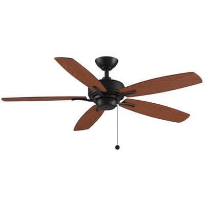 Fanimation Aire Deluxe - 52 Inch - Dark Bronze with Cherry/dark Walnut Reversible Blades - Dark... by Fanimation