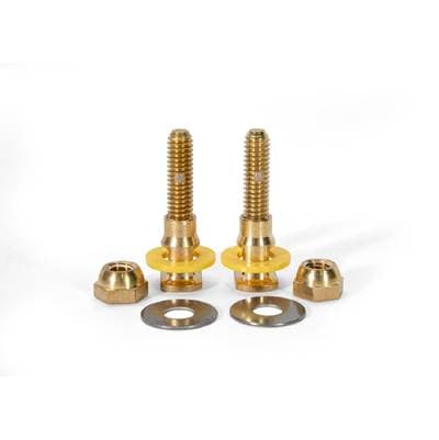 Fluidmaster 2-1/2'' Bowl-to-flange Hardware 2 Brass Screws by Fluidmaster