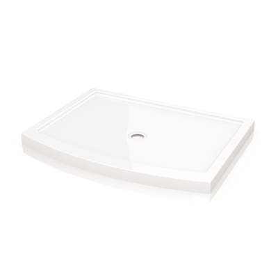 Fleurco Bowfront BASE Center Drain/3248/ - White by Fleurco