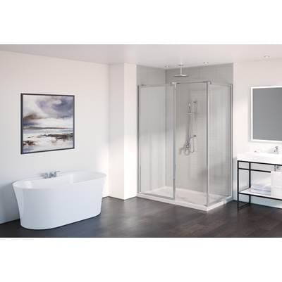 Fleurco Elera Shield 2 Sided 28X28/CHROME/SEKUR+ - Chrome