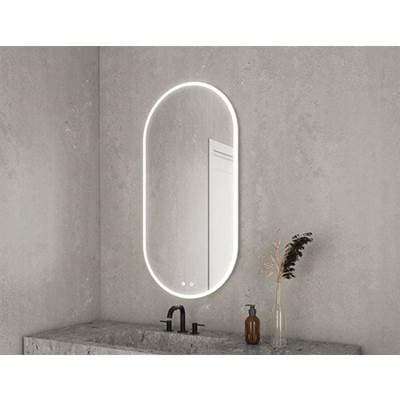 Fleurco HALO PLUS Oblong Mirror 20''W X 39''H +defog +light +touch