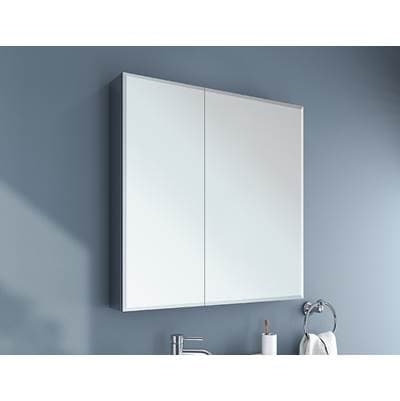Fleurco Medicine Cabinet/bi-view/1/2''bevel/25''x19'' - Chrome by Fleurco