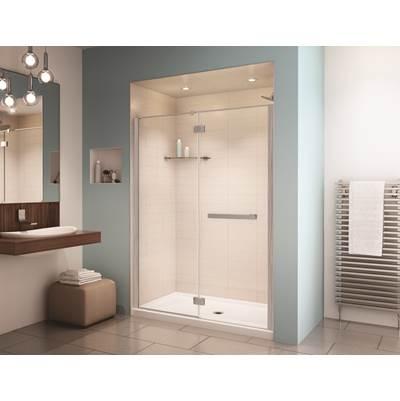 Fleurco Collection Pivot Door - Brushed Nickel by Fleurco