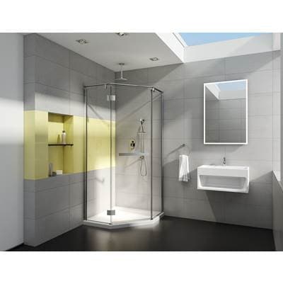 Fleurco PURA NEO 6MM/36/CHROME/CLEAR - Chrome