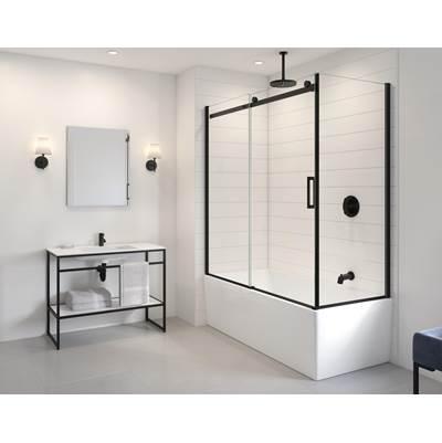 LUNA STAK VANITY/COUNTERTOP NO APRON /39'' WIDE/SQUARE/WHITE