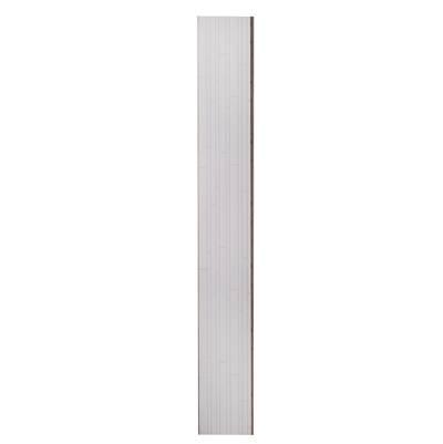 Fibo wall accent panel, 12.6 x 94.5,WHITE SLATE 4091, click 2 sides by Fleurco