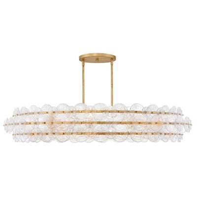 Extra Large Drum Chandelier by Fredrick Ramond