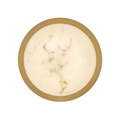 Fredrick Ramond Small Flush Mount - Lacquered Brass