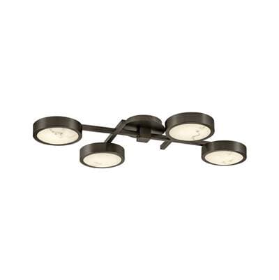Fredrick Ramond Large Flush Mount - Black Oxide