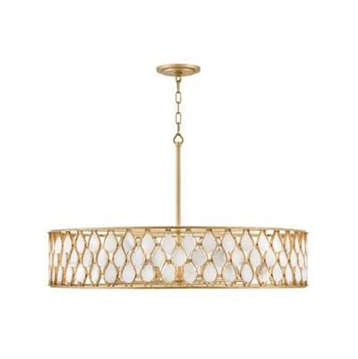 Fredrick Ramond Large Chandelier - Piastra Gold by Fredrick Ramond