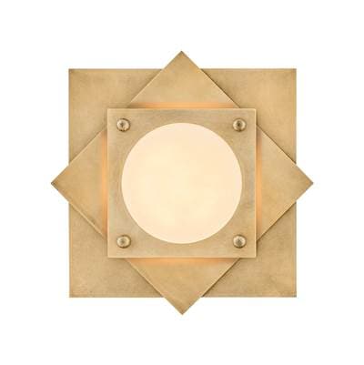 Fredrick Ramond Small LED Flush Mount - Heritage Brass
