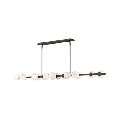 Fredrick Ramond Large Fourteen Light Linear - Black Oxide