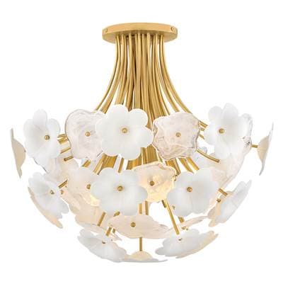 Fredrick Ramond Medium Semi-flush Mount - Deluxe Gold