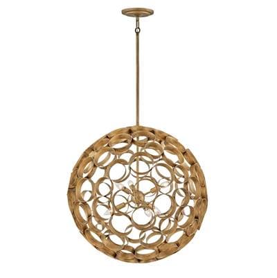 Fredrick Ramond Chandelier Centric Large Orb - Burnished Gold