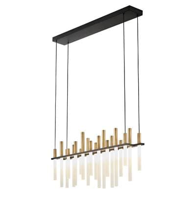 Fredrick Ramond Chandelier Echo Large Led Linear - Black
