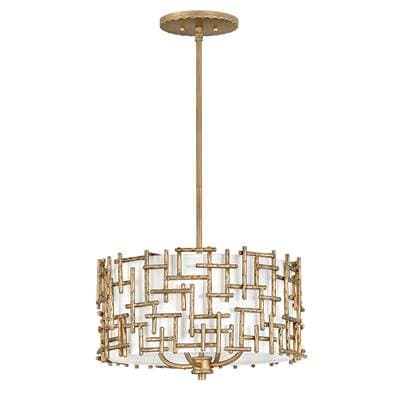 Fredrick Ramond Chandelier Farrah - Burnished Gold by Fredrick Ramond