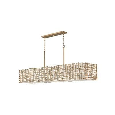 Fredrick Ramond Chandelier Farrah - Burnished Gold by Fredrick Ramond