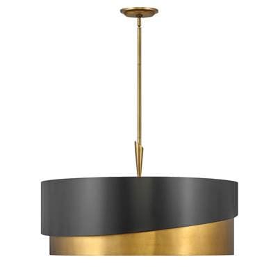 Fredrick Ramond Chandelier Gigi - Heritage Brass by Fredrick Ramond