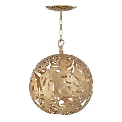 Fredrick Ramond Chandelier Botanica - Burnished Gold by Fredrick Ramond