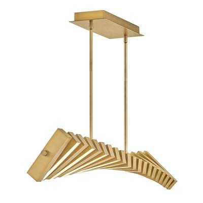 Fredrick Ramond Led Linear - Lacquered Brass by Fredrick Ramond