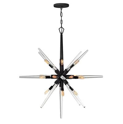 Fredrick Ramond Chandelier Ariel - Black by Fredrick Ramond