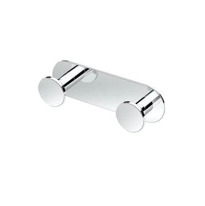 Gatco Glamour All Modern D1/2cor 6.5''L Double Robe Hook - Chrome by Gatco