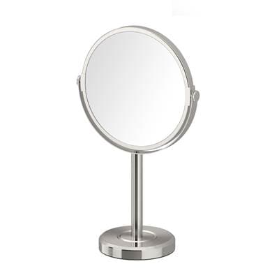Gatco Latitude II Table Vanity Mirror - Satin Nickel