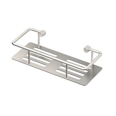 Gatco Rectangular Shower Shelf, Satin Nickel - Brushed Nickel