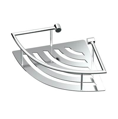 Gatco Elegant Corner Shelf 11''L - Chrome
