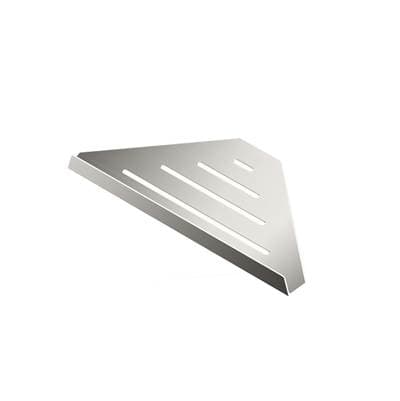 Gatco Elegant Corner Shelf, 9''L, Brushed Nickel - Satin Nickel by Gatco