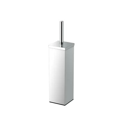 Gatco Elegant Square Toilet Brush Holder - Chrome by Gatco