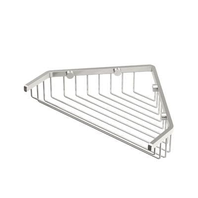 Gatco Corner Shower Basket 9.25''W - Satin Nickel by Gatco