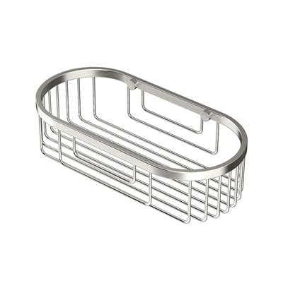 Gatco Oval Shower Basket - Satin Nickel