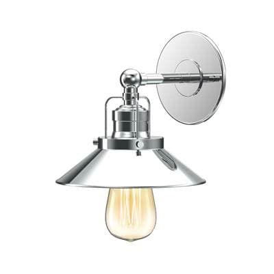 Gatco Modern Farmhouse Metal Single Sconce - Chrome