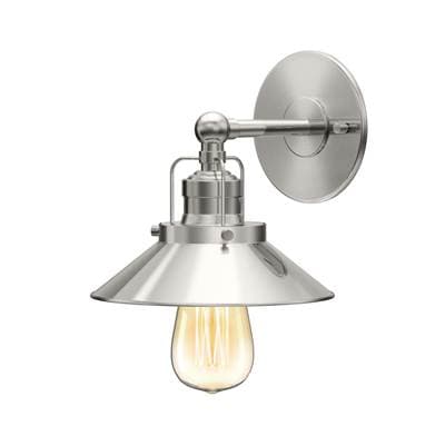 Gatco Modern Farmhouse Metal Single Sconce - Satin Nickel