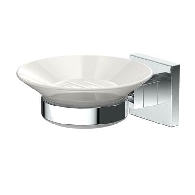 Gatco Elevate Porcelain Soap Dish - Chrome
