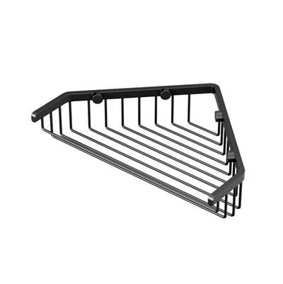 Gatco Corner Shower Basket 9.25''W - Matte Black
