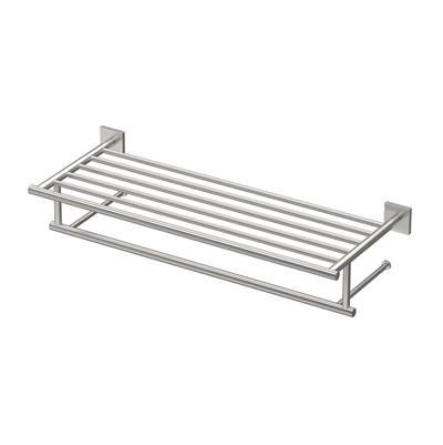 Elevate Minimalist Towel Rack, Satin Nickel by Gatco