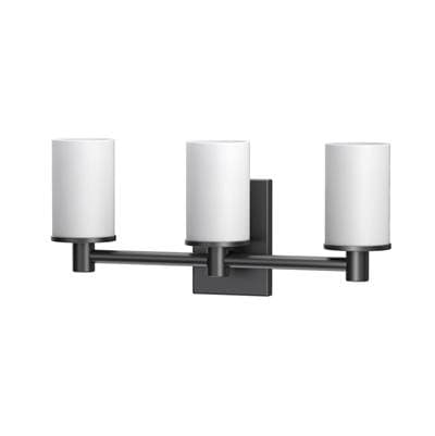 Gatco Modern Farmhouse Triple Sconce - Matte Black