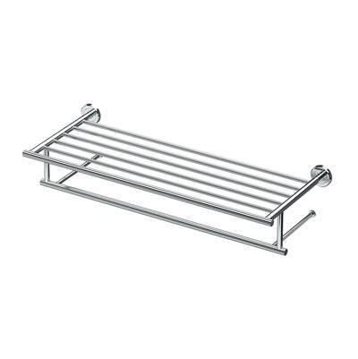 Latitude 24''L Minimalist Towel Rack, Chrome